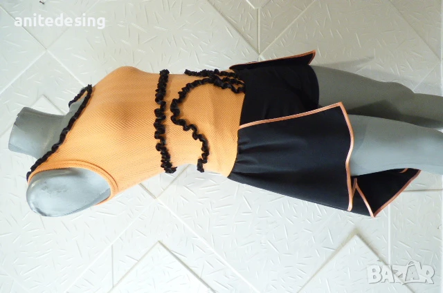 Детскa  рокля за спортни танци или фигурно пързаляне, снимка 8 - Детски рокли и поли - 51217814