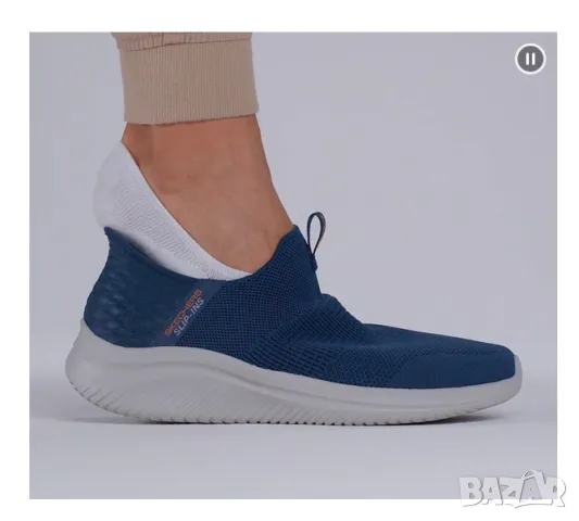 маратонки Skechers Slipins: Ultra Flex 3.0 номер 46, снимка 6 - Маратонки - 49702772