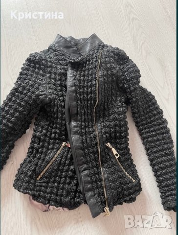 Детско кожено яке, снимка 3 - Детски якета и елеци - 44357268