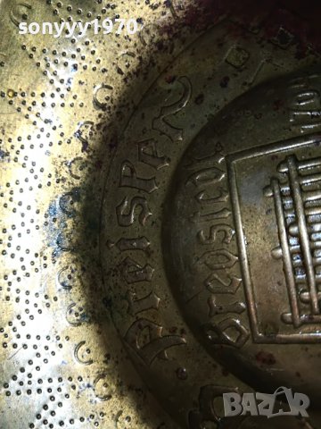 ПУРАДЖИЙСКИ ПЕПЕЛНИК 22СМ ГОЛЯМ ОТ ГЕРМАНИЯ 2002231634, снимка 14 - Антикварни и старинни предмети - 39742162