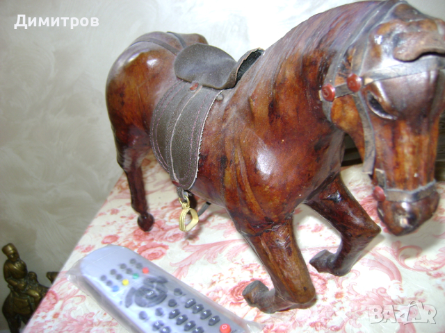 Кон от кожа СССР , снимка 3 - Антикварни и старинни предмети - 44684019