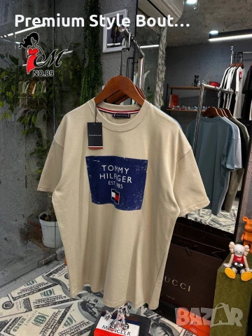 мъжки памучни тениски  prada Louis Vuitton Tommy Hilfiger moncler , снимка 10 - Тениски - 53744824