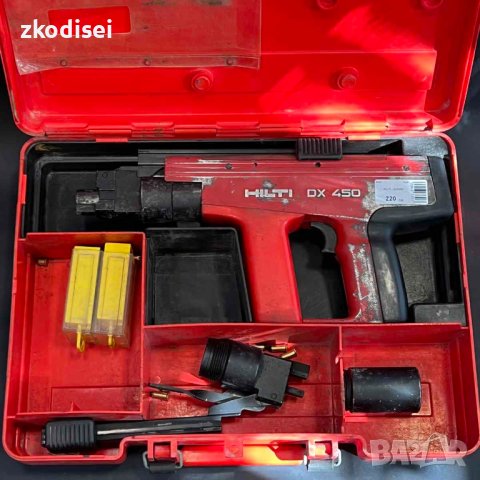 Пистолет за директен монтаж Hilti DX450