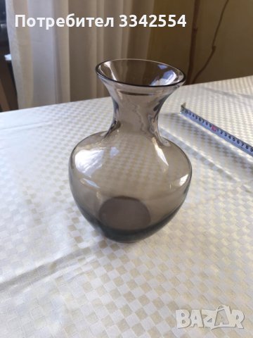 ВАЗА СТЪКЛО ЦВЕТНО, снимка 1