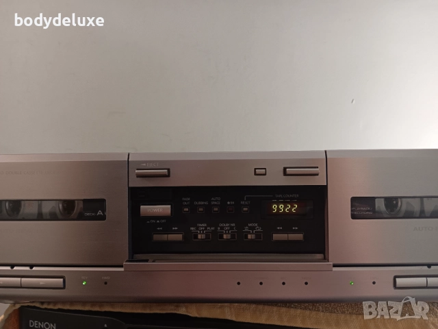 ONKYO K-100 двукасетъчен риверсивен дек, снимка 2 - Декове - 51651242