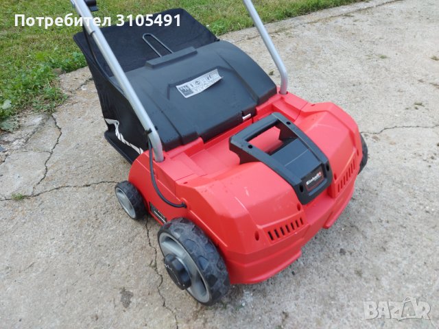 Аератор 2 бр.вертикулатор Einhell с кош електрически, снимка 13 - Градинска техника - 41313951