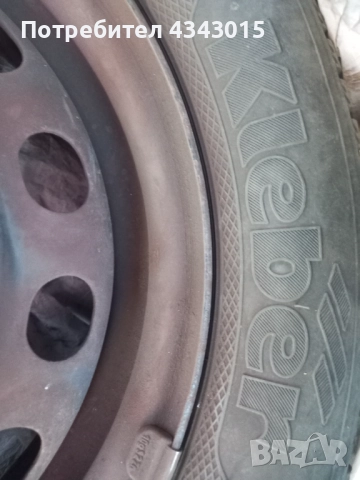 4 броя гуми с джанти за Хонда  Тойота , снимка 8 - Гуми и джанти - 52368464
