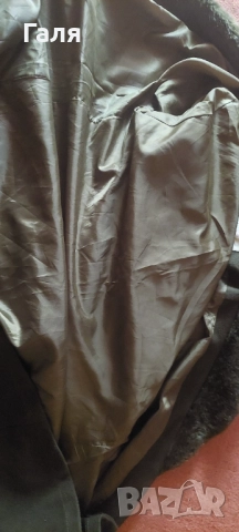 Палто с пух, цвят маслина, размер S, снимка 5 - Палта, манта - 52127248