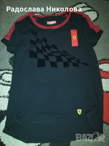 Дамска тениска Ferrari 