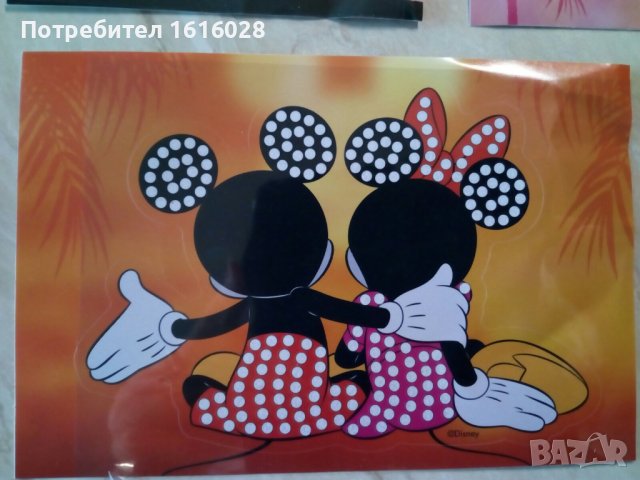 Стикери Мини Маус и LOL - диамантени гоблени., снимка 4 - Образователни игри - 41796567
