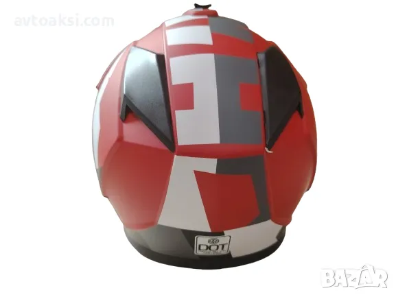 Каска Крос Мотор/Скутер/Бъги/Вело/АТВ-3939, снимка 7 - Аксесоари и консумативи - 47651913