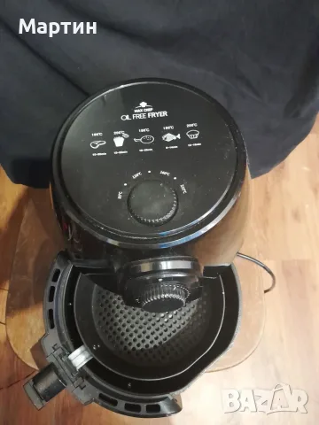 чисто нов фритюрник с горещ въздух (еърфрайър) Max Chef Oil Free Fryer, снимка 2 - Фритюрници - 55709078