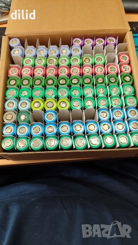 Батерии 18650 Li-Ion, употребявани, високотокови