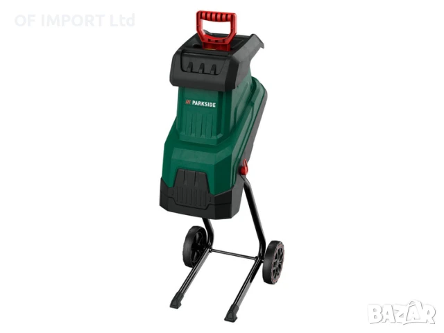 Градински Шредер Дробилка за Клони PARKSIDE 2400W, снимка 4 - Градинска техника - 50638512