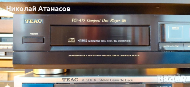 Компактдиск плейър TEAC PD-475, снимка 4 - Декове - 52692158
