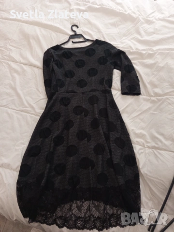 Рокля с дантела , снимка 3 - Рокли - 53733590