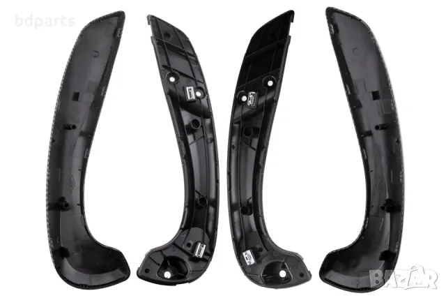 Вътрешни дръжки за предни врати, Renault, Megane 3, Fluence, Карбон, снимка 4 - Части - 56142756