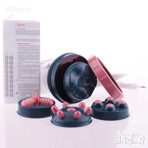 💆‍♀️ Инфрачервен антицелулитен масажор с 4 сменяеми глави 💆‍♂️, снимка 11 - Масажори - 53227254