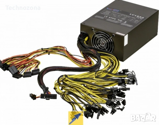 Захранване LC Power LC1800 V2.31 - Mining Edition - power supply - 1800 Watt, снимка 3 - Захранвания и кутии - 53621988