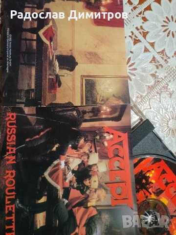 Accept -Russian Roulette , снимка 4 - CD дискове - 53248646