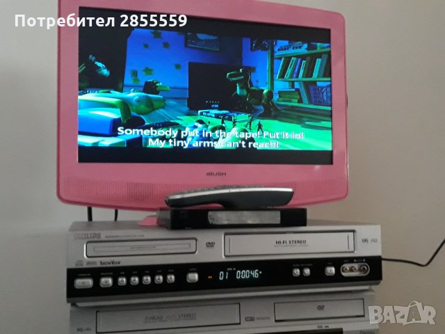 PHILIPS DVD и VHS комбо, снимка 6 - Камери - 35923202