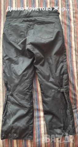 ДАМСКИ ТЕКСТИЛЕН МОТО ПАНТАЛОН, снимка 2 - Панталони - 50584840
