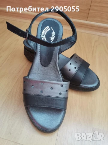 Нови дамски сандали от естествена кожа , снимка 4 - Сандали - 50589488