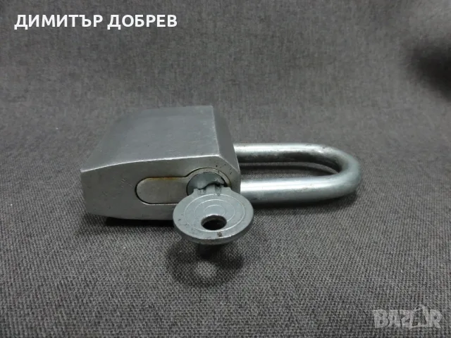 СТАР РЕТРО СОЦ СССР АЛУМИНИЕВ КАТИНАР С КЛЮЧ, снимка 5 - Антикварни и старинни предмети - 56322257