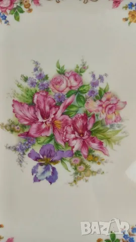 Плато с флорална декорация - Rosenthal, снимка 2 - Други - 49767057