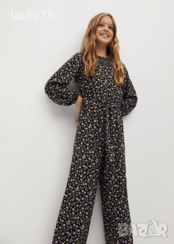 Цветен гащеризон MANGO , снимка 5 - Детски панталони и дънки - 42183952