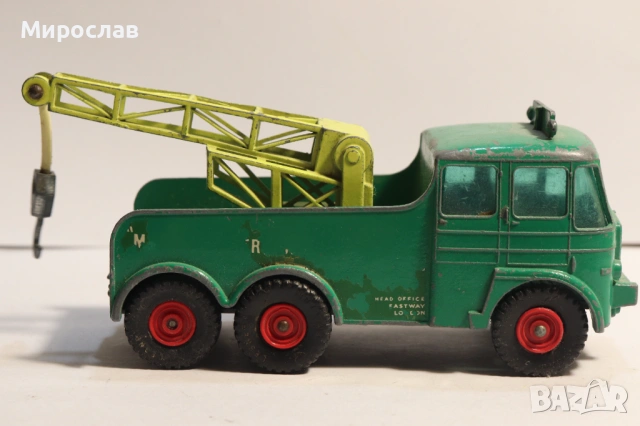 MATCHBOX КАМИОН КРАН ВЛЕКАЧ РЕПАТРАК КОЛИЧКА МОДЕЛ, снимка 4 - Колекции - 53433300