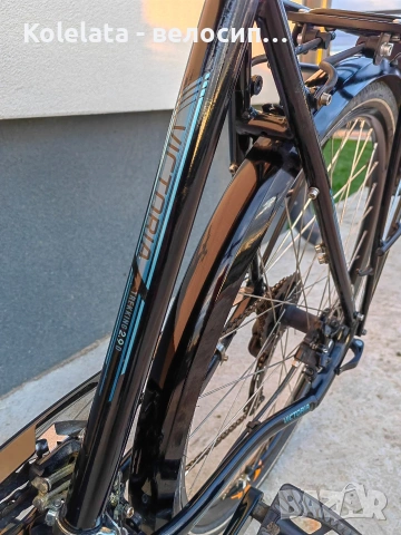 28" Victoria, L размер, трекинг велосипед, хидравлични спирачки, снимка 12 - Велосипеди - 53500079