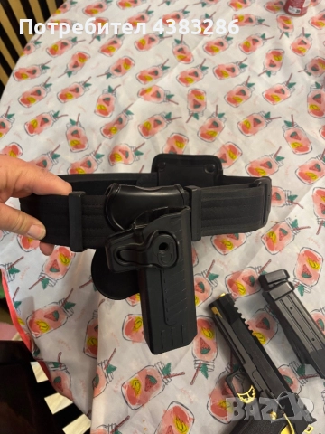 Продавам аерсофт пистолет TOKYO MARUI HI-CAPA 5.1GOLD, снимка 5 - Въздушно оръжие - 52712443