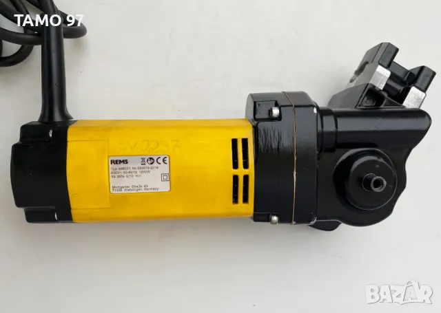 REMS Cento Basic - Машина за рязане на тръби / електрически тръборез, снимка 4 - Други инструменти - 39339995
