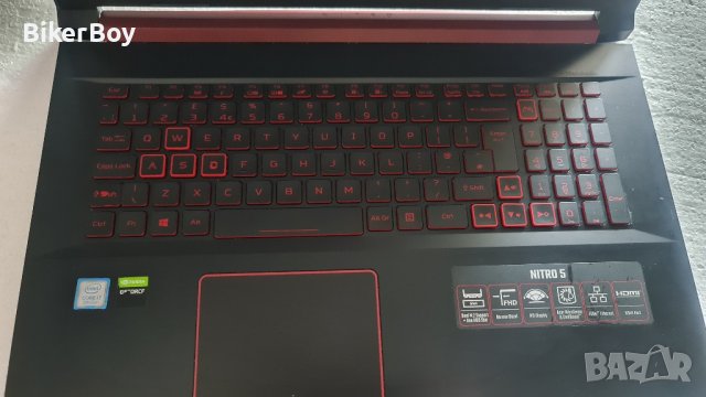 acer nitro 5 17,3" 120hz / i7 9750h / rtx2060