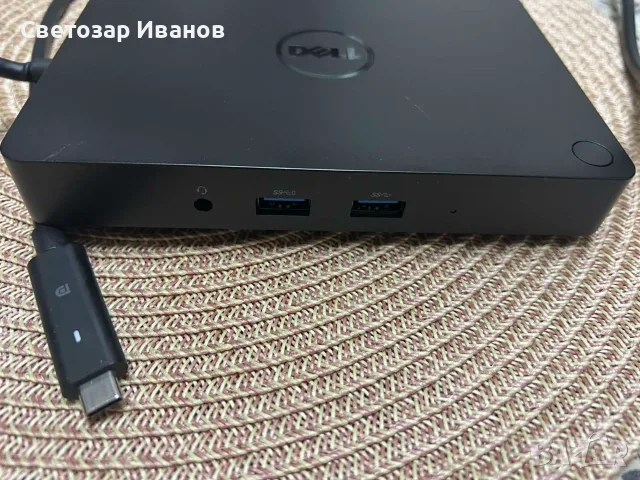 Докинг станция DELL USB Type C универсална, снимка 2 - Кабели и адаптери - 56237925