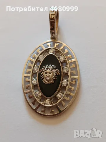 Сребърна висулка, снимка 2 - Колиета, медальони, синджири - 55852856