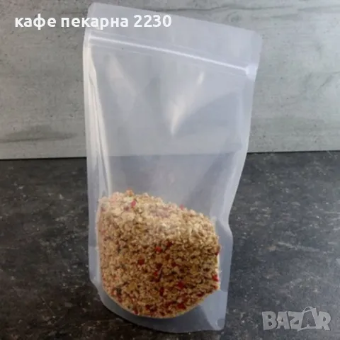 Пликове за опаковане на кафе чай ядки сушени плодове подправки и термозапечатващ апарат, снимка 9 - Друго търговско оборудване - 50333211