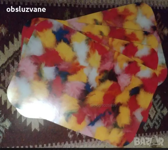 Подложки за сервиране, Пера, 4 бр