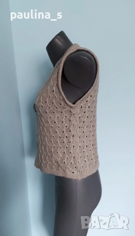 Два различни броя / Винтидж дамски елек "Zero" и "Poly Acryl" , снимка 11 - Елеци - 52650240