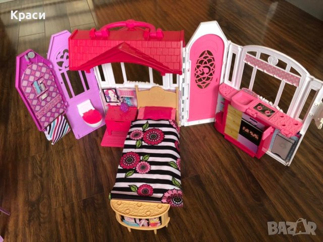 Сгъваема къща на Барби, снимка 6 - Други - 38961986