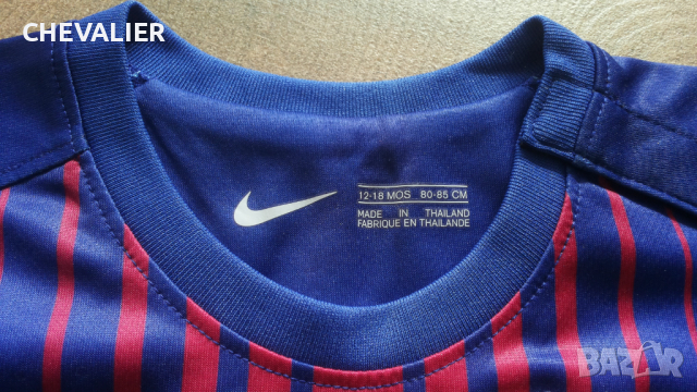 NIKE FC BARCELONA Baby Football T-Shirt Размер 12-18 месеца бебешка тениска Барселона 35-60, снимка 10 - Други - 44585385