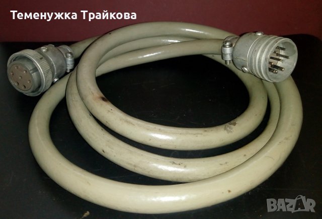 Кабел с конектори CANNON, снимка 2 - Друга електроника - 41754537