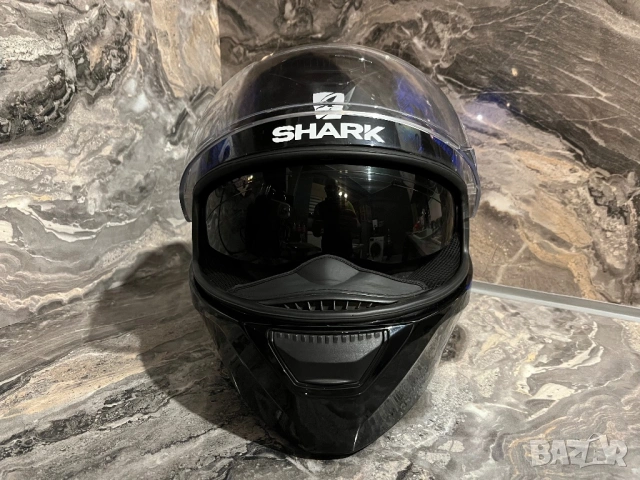 🏁 Shark D-skwal Hiwo Pinlock S каска за мотор, снимка 3 - Други спортове - 53571504