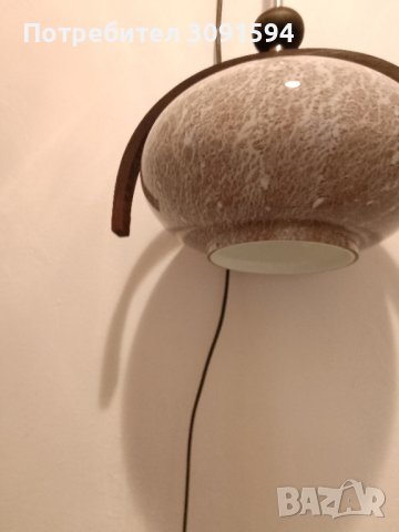    Арт Деко стил полюлей със оригинално двупластово стъкло , снимка 3 - Други ценни предмети - 41691510