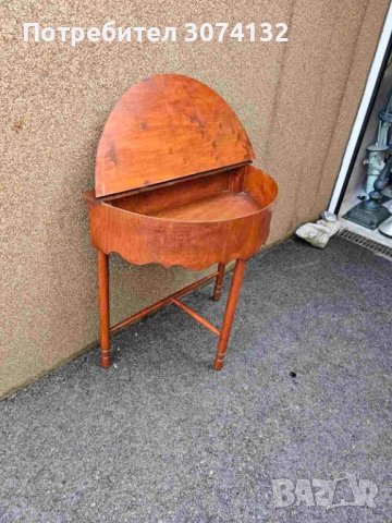 Английска конзола с ракличка, снимка 2 - Маси - 52256063