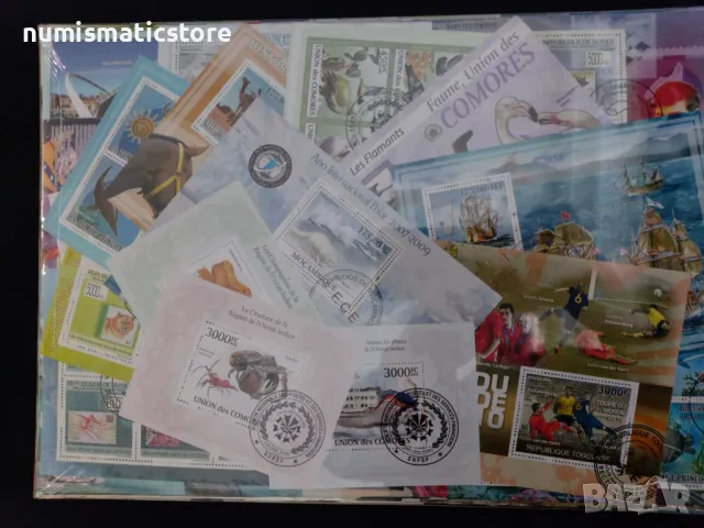 Пакет от 377 блока - Африкански държави, различни, тематични – 2024 година, снимка 3 - Филателия - 48715562