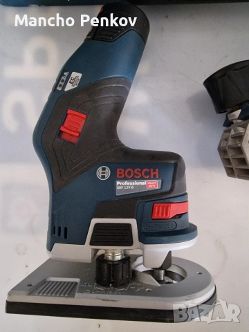 Bosch сет 12V фреза и ренде, снимка 2 - Други инструменти - 53584482