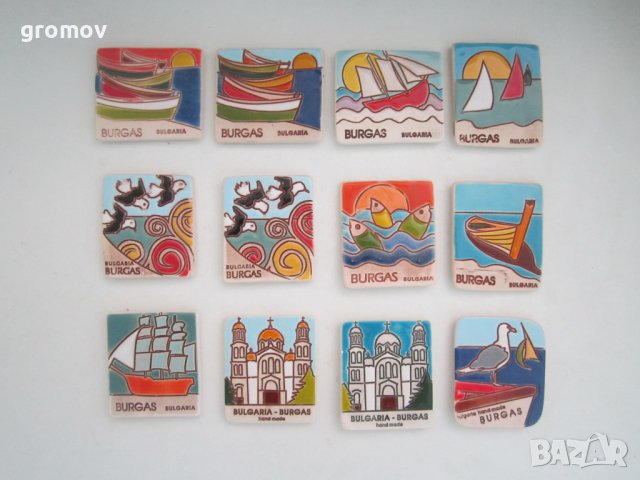 магнити за хладилник - керамични, снимка 4 - Колекции - 37145126