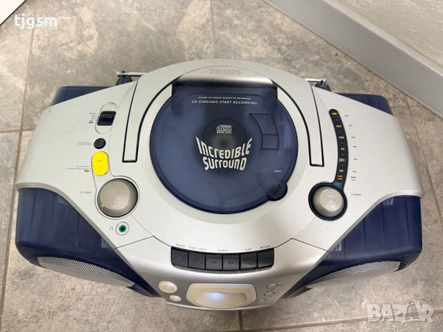 Радиокасетофон Philips AZ2000, снимка 5 - Радиокасетофони, транзистори - 52957733